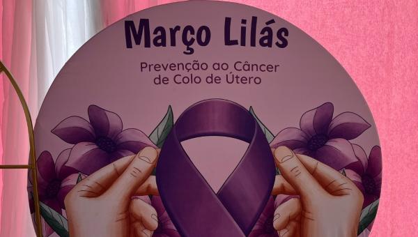 Itaporã Realiza Ações do Março Lilás com Foco na Prevenção do Câncer de Colo do Útero