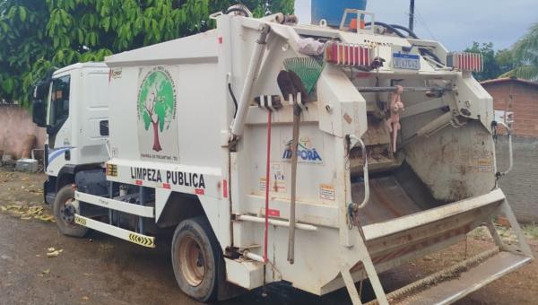 Prefeitura de Itaporã mantém serviços de coleta de resíduos e limpeza urbana conforme cronograma