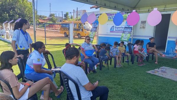 Prefeitura de Itaporã celebra o Dia do Livro com "Piquenique Literário" para crianças do SCFV