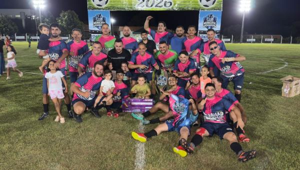 Panelinha F.C. é campeão do Campeonato Municipal de Futebol de Itaporã