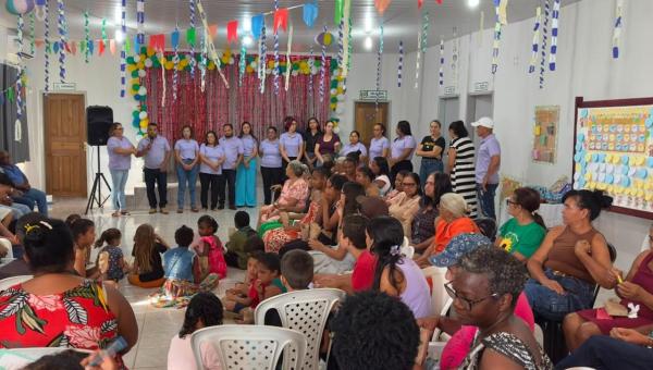 Secretaria de Assistência Social realiza Arraiá do PAIF e SCFV em Itaporã do Tocantins