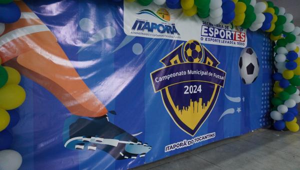 ABERTURA DO CAMPEONATO MUNICIPAL DE FUTSAL 2024