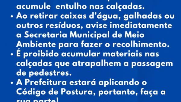 Itaporã contra a dengue – cidade limpa é cidade saudável!