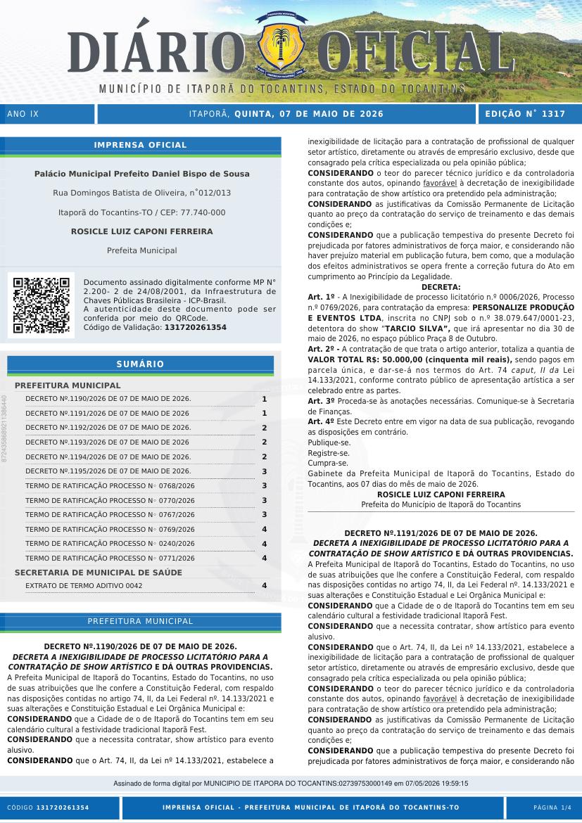 Capa da edição