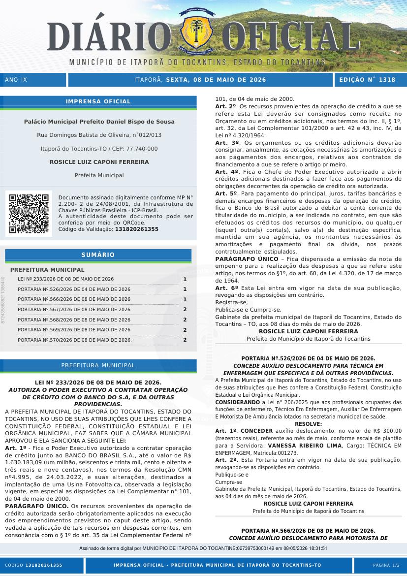 Capa da edição