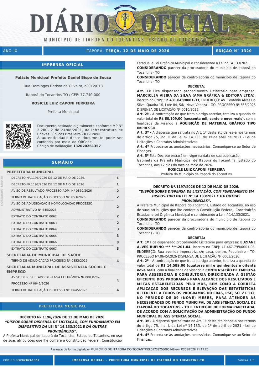 Capa da edição