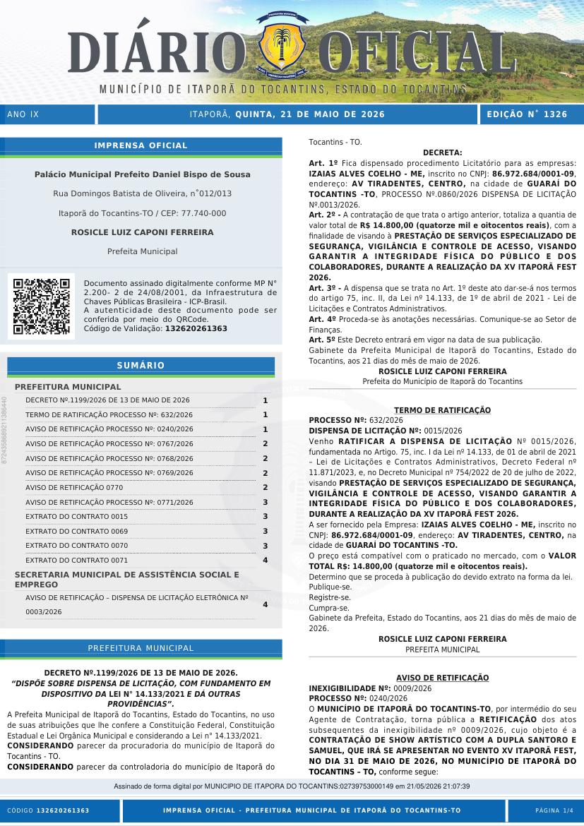 Capa da edição