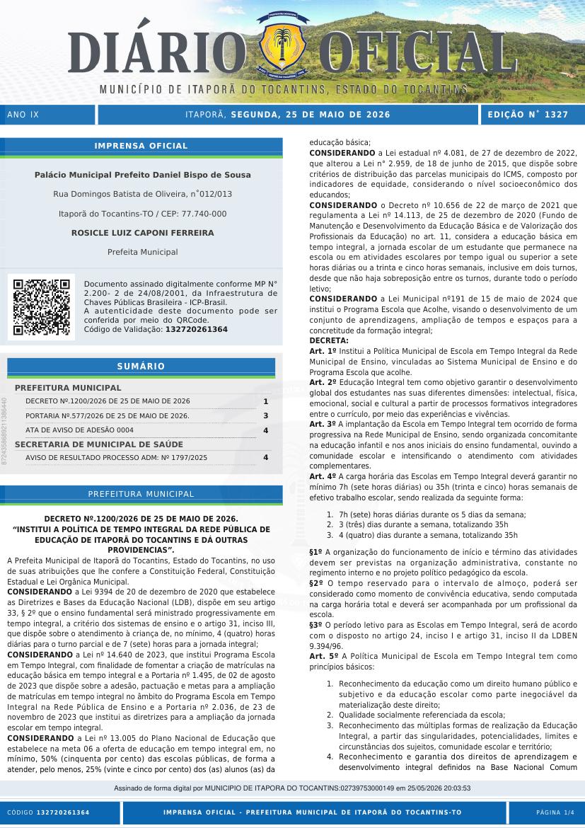 Capa da edição