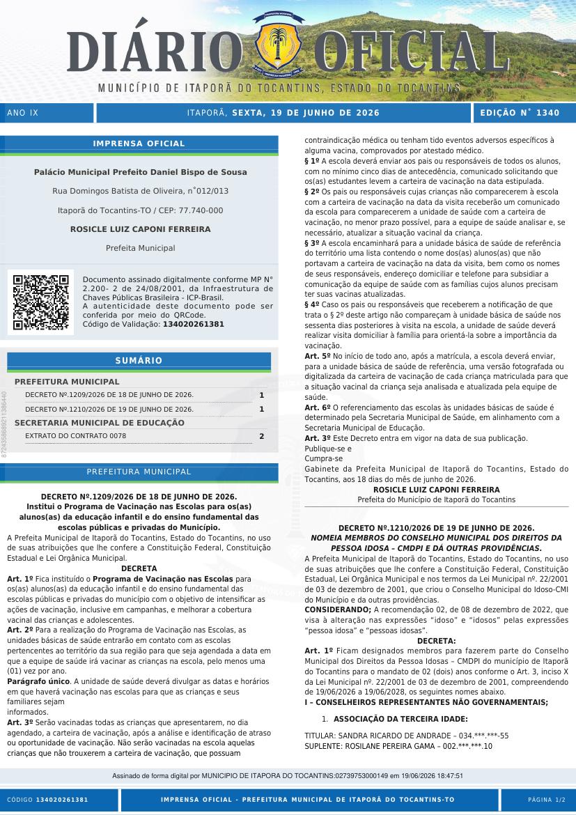 Capa da edição