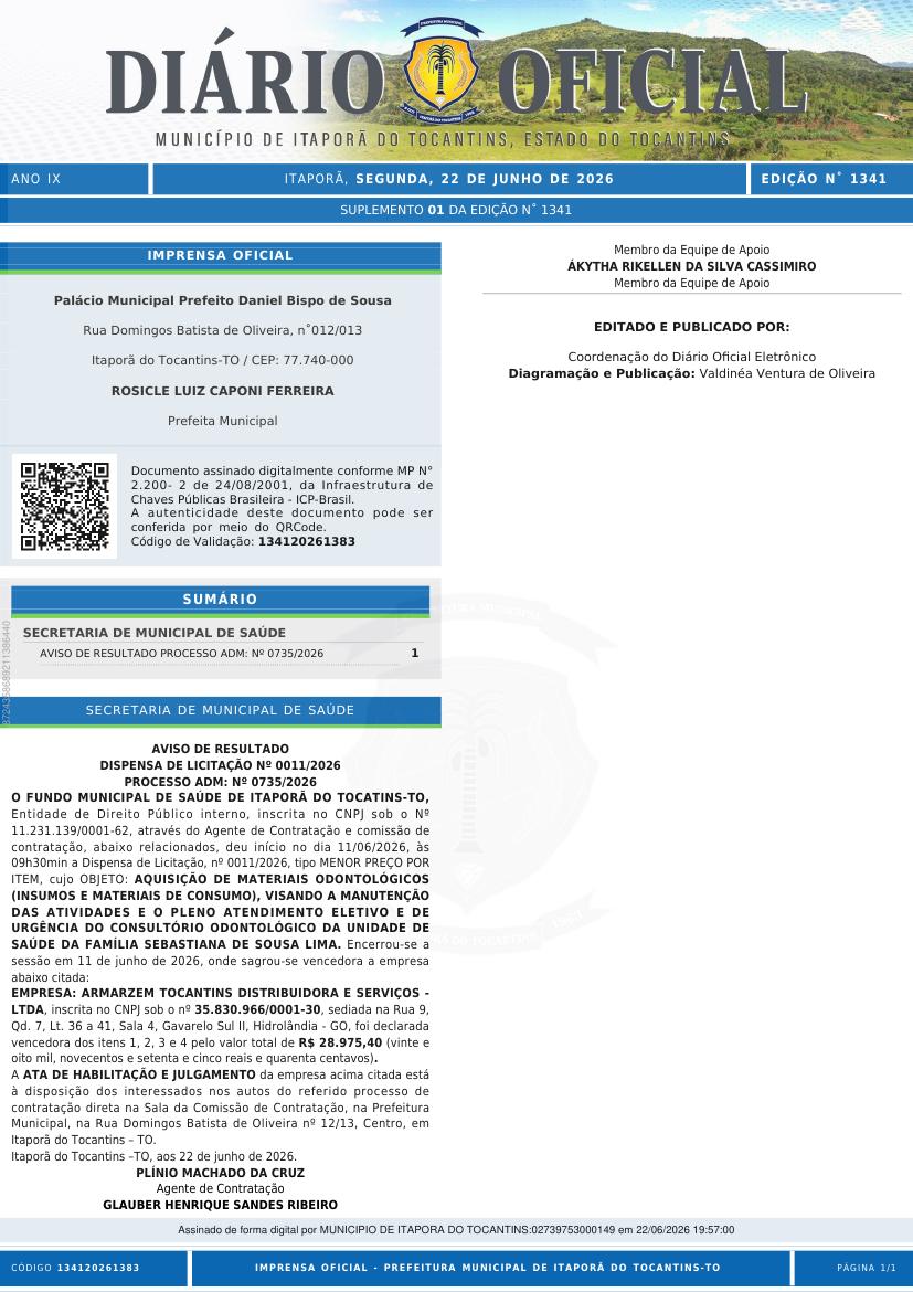 Capa da edição