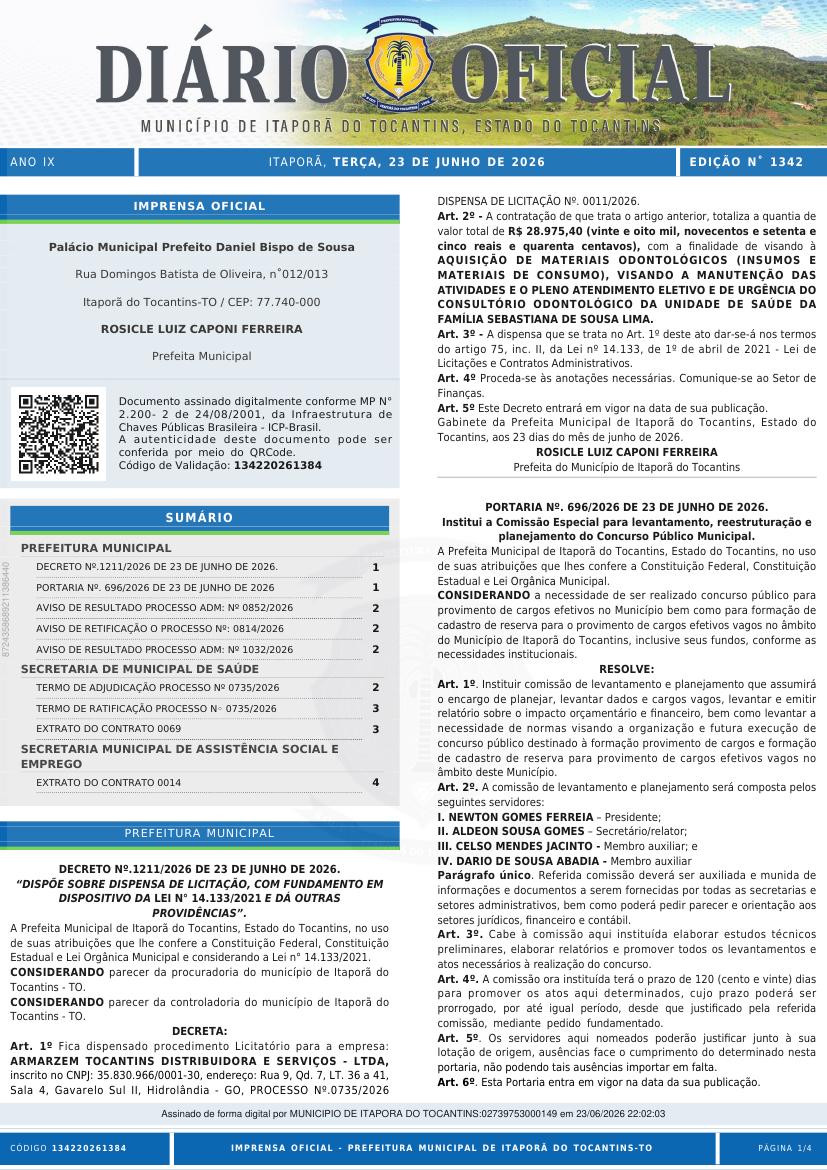 Capa da edição