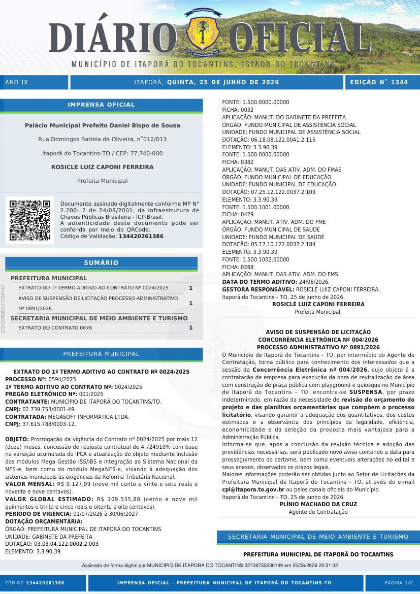 Capa da edição