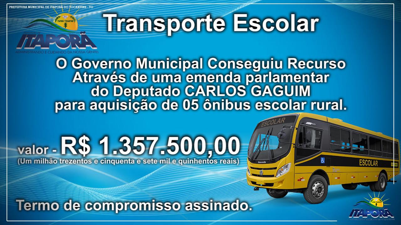 TRANSPORTE ESCOLAR