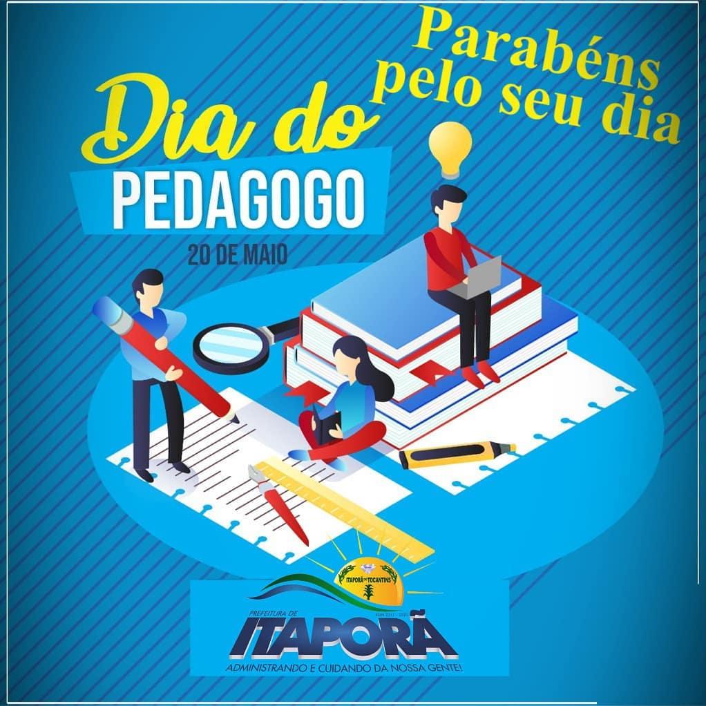 DIA DO PEGAGOGO