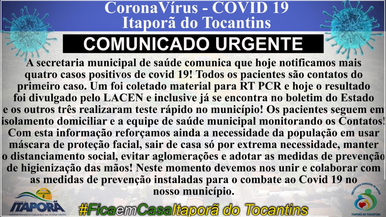 COMUNICADO URGENTE SECRETARIA MUNICIPAL DE SAÚDE
