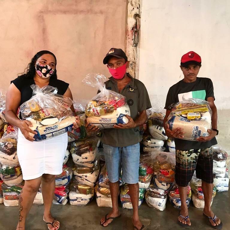 PREFEITURA RECEBE DOAÇÕES DE CESTAS BÁSICAS