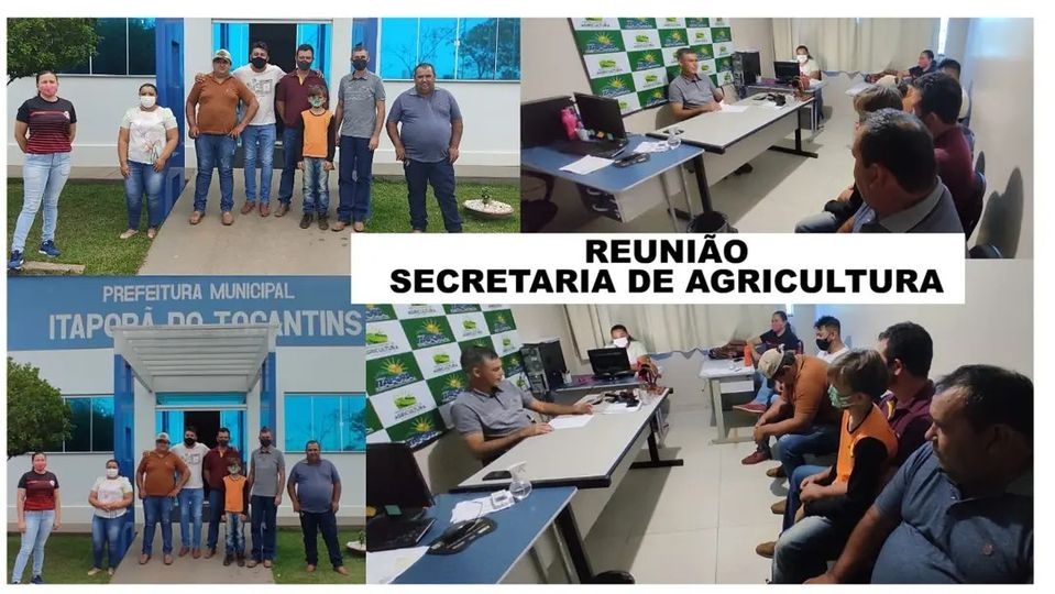 REUNIÃO SECRETARIA MUNICIPAL DE AGRICULTURA