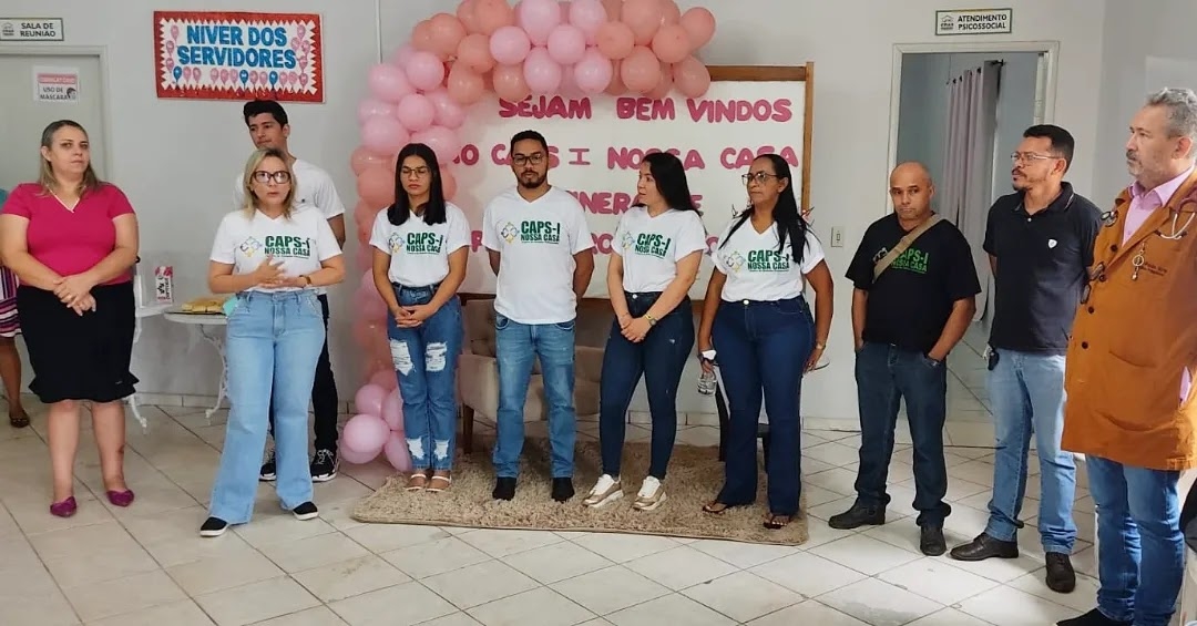 VISITA DO CAPS I ITINERANTE DE PEQUIZEIRO NO MUNICÍPIO