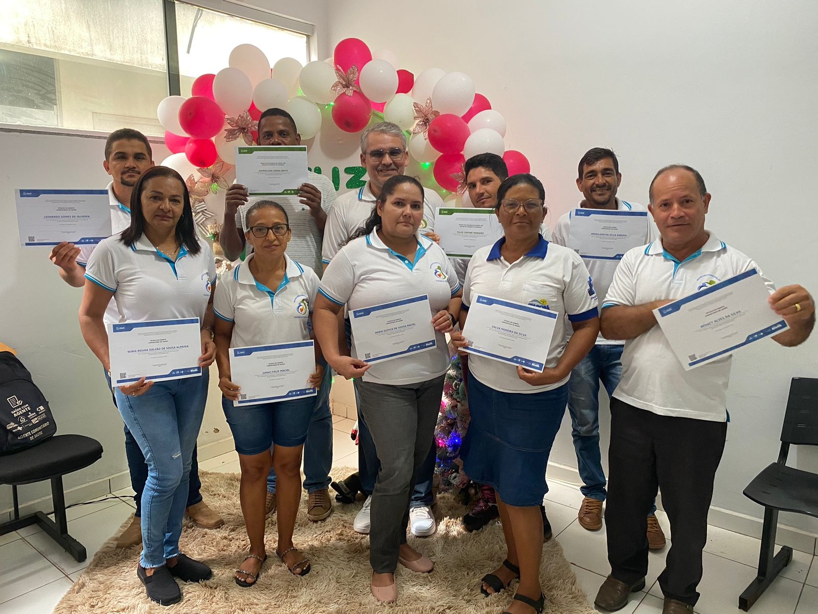 ÚLTIMA REUNIÃO DO ANO COM OS AGENTES COMUNITÁRIOS E ENDEMIAS DE SAÚDE