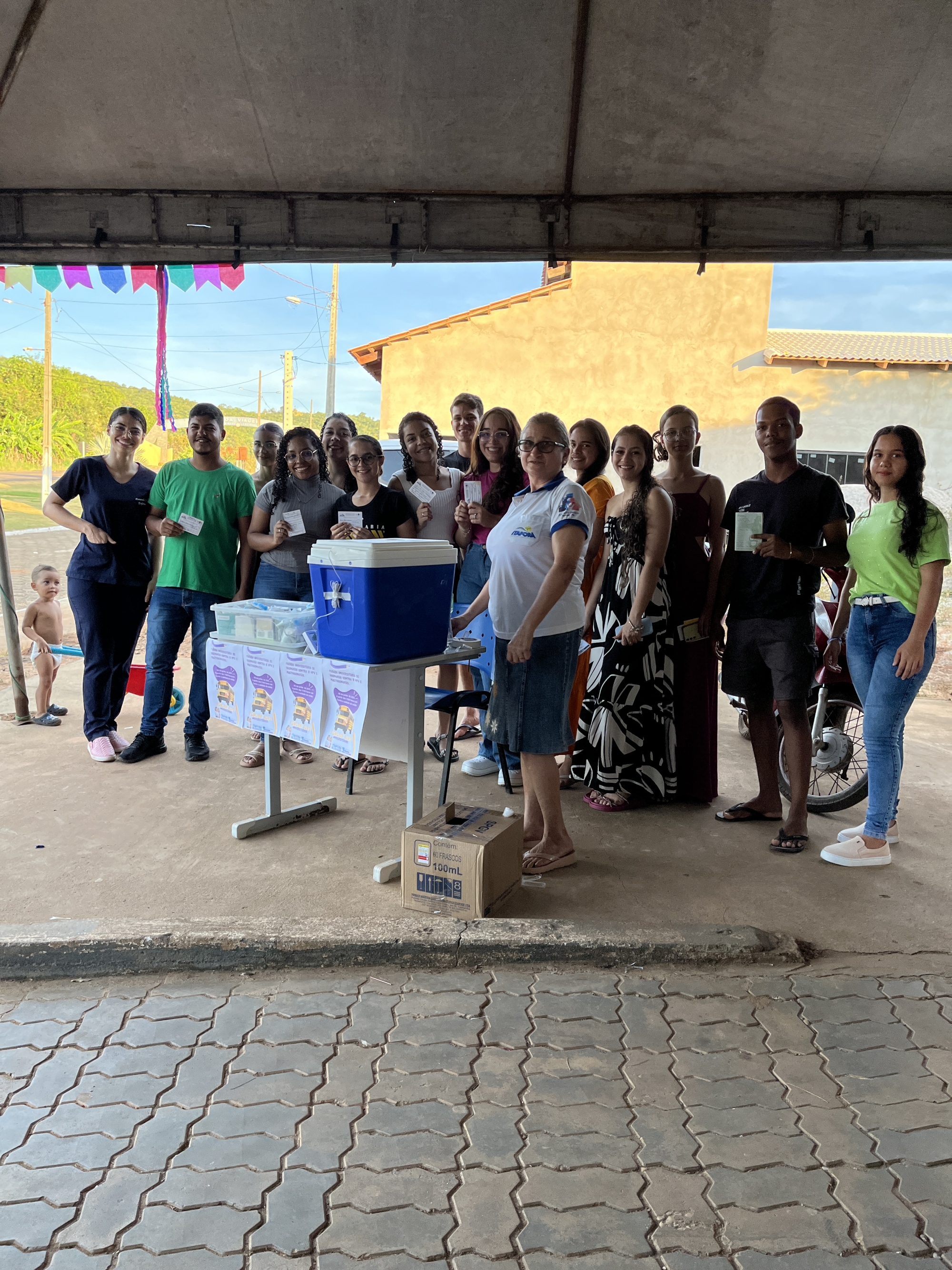 Secretaria Municipal de Saúde Realiza Ação  "PARADA UNIVERSITÁRIA"