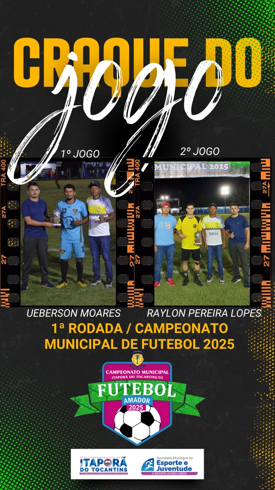 Campeonato Municipal de Itaporã do Tocantins 2025 Começa com Emoção