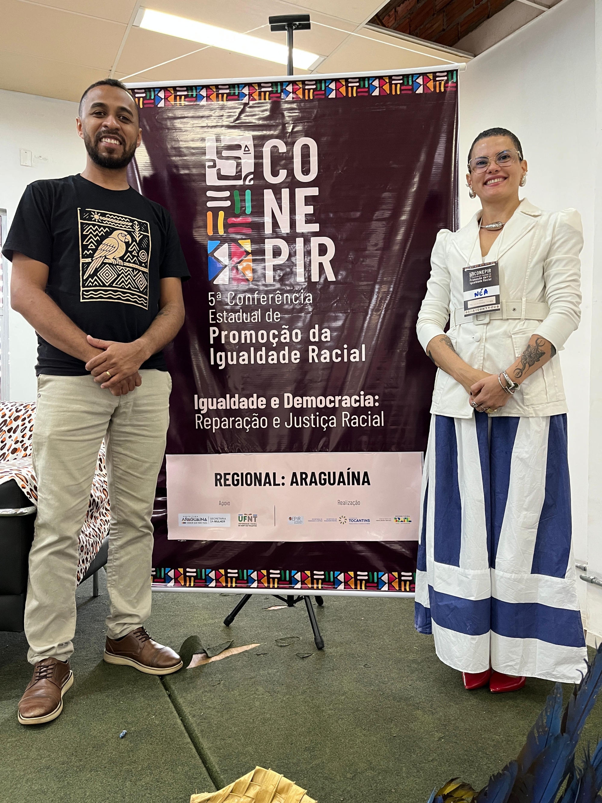 Itaporã do Tocantins marca presença na 5ª CONEPIR em busca de Políticas de Igualdade Racial