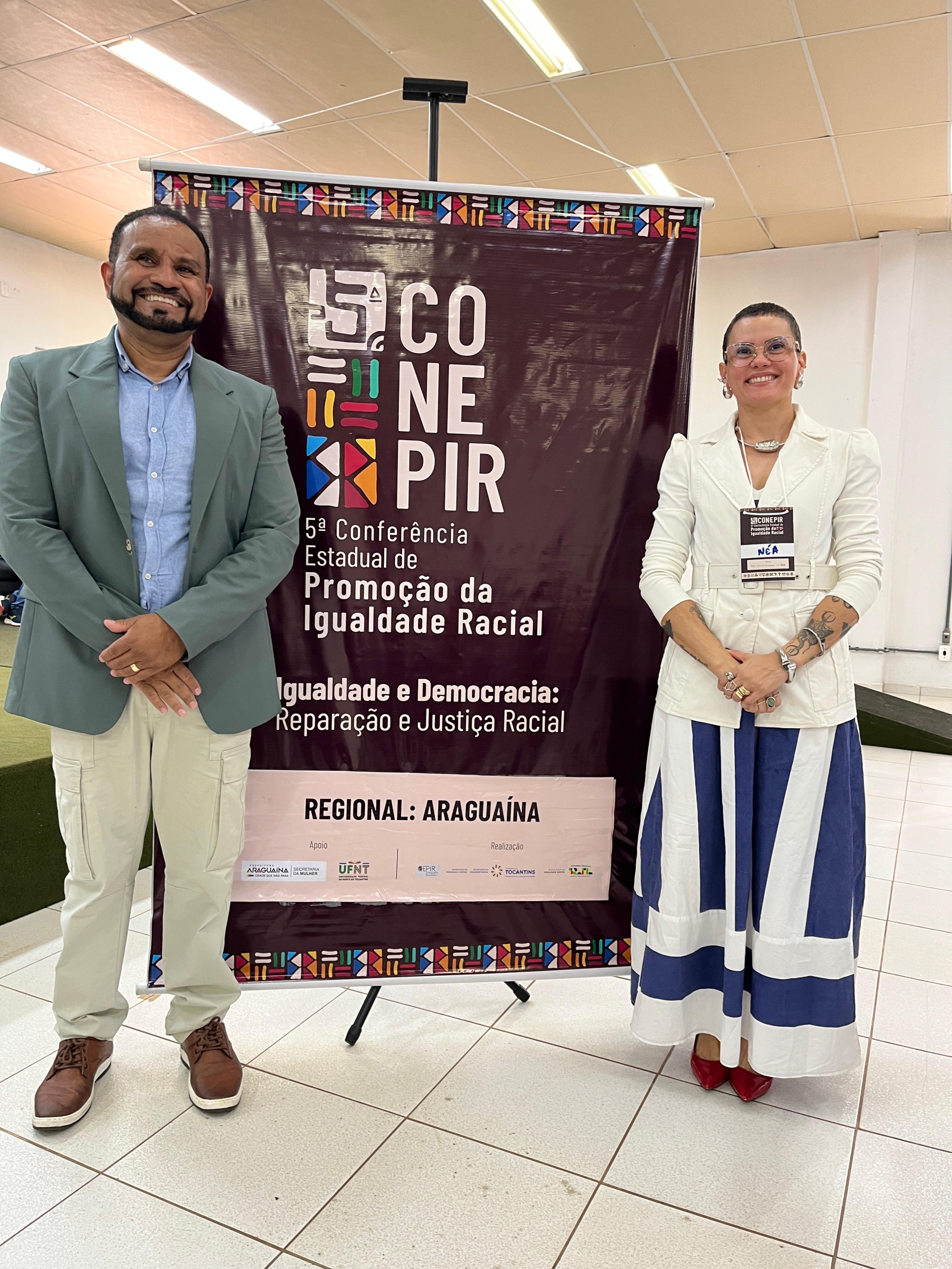 Itaporã do Tocantins marca presença na 5ª CONEPIR em busca de Políticas de Igualdade Racial