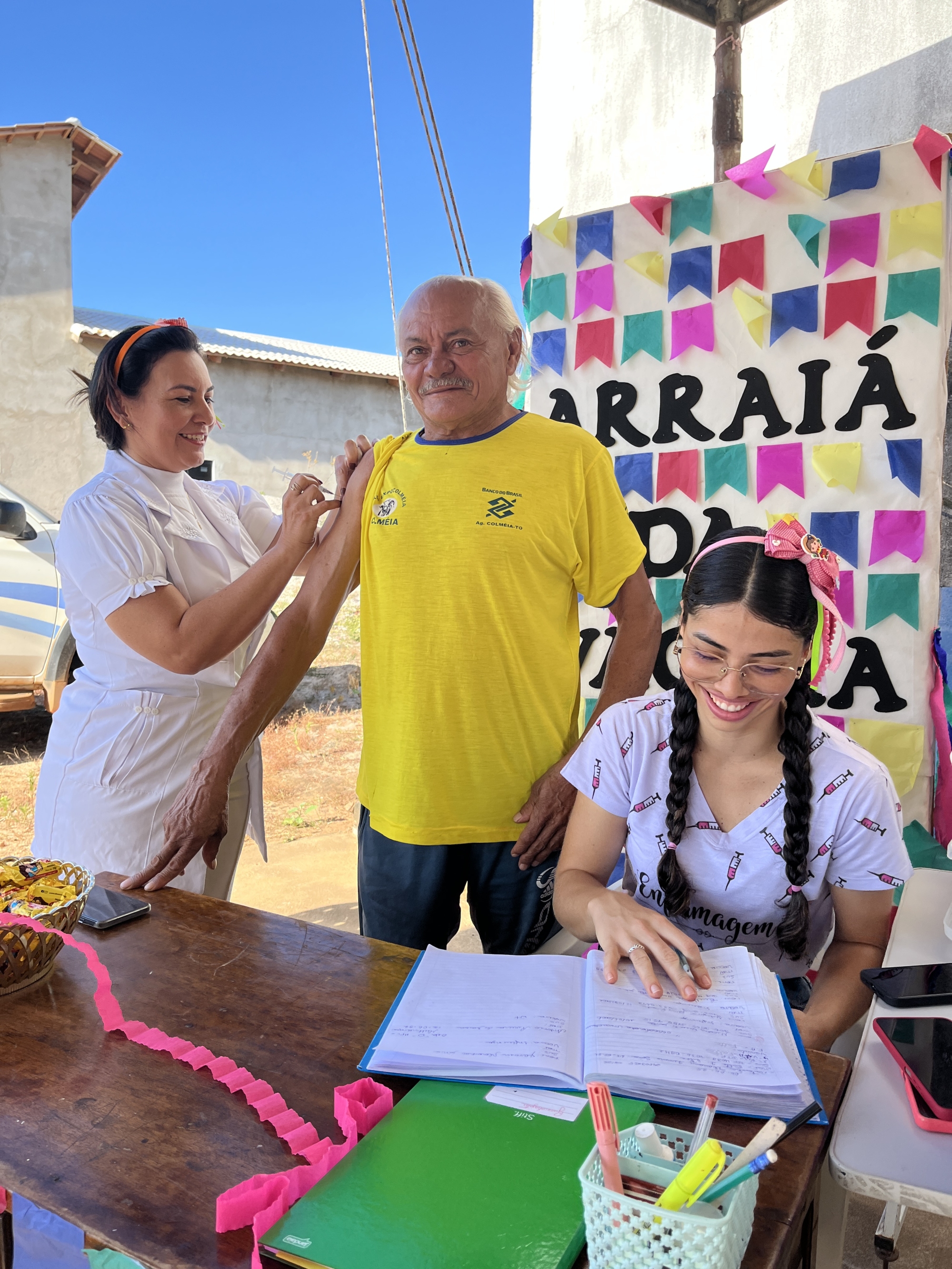 DIA D DE VACINAÇÃO CONTRA O HPV E MULTIVACINAÇÃO EM ITAPORÃ DO TOCANTINS!