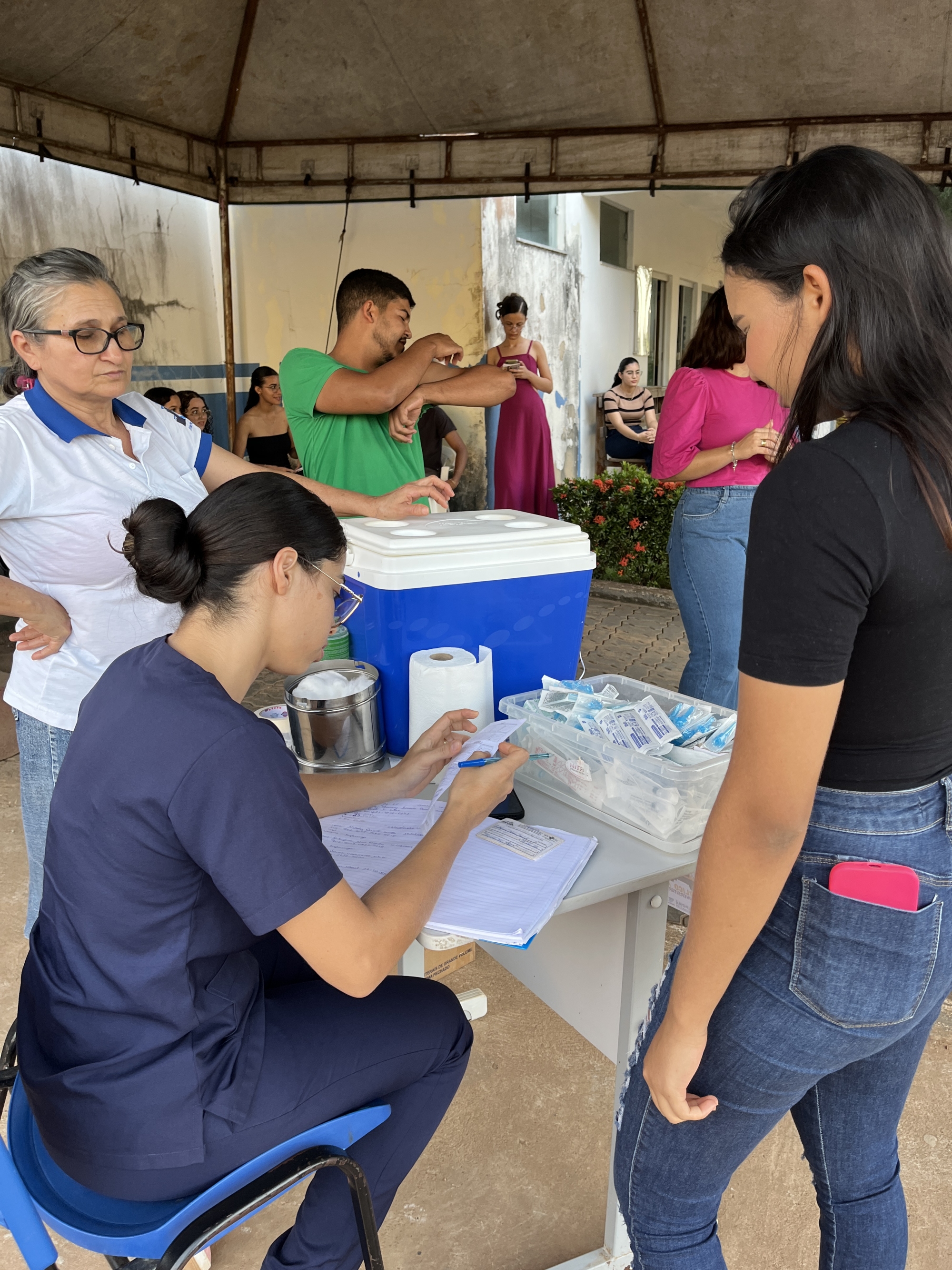 Secretaria Municipal de Saúde Realiza Ação  
