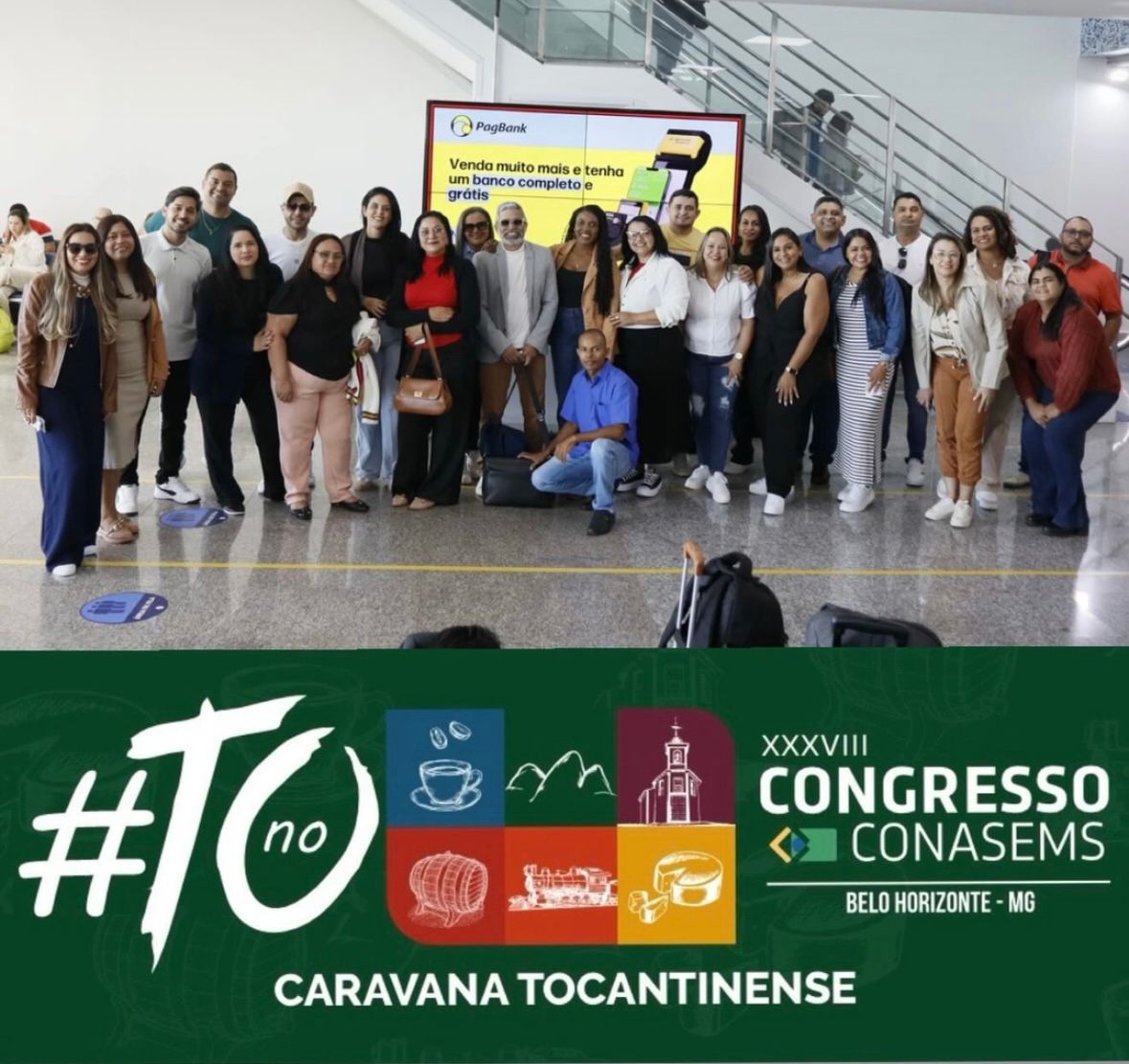 Secretário de Itaporã do Tocantins participa de Evento de Saúde Pública em Minas Gerais