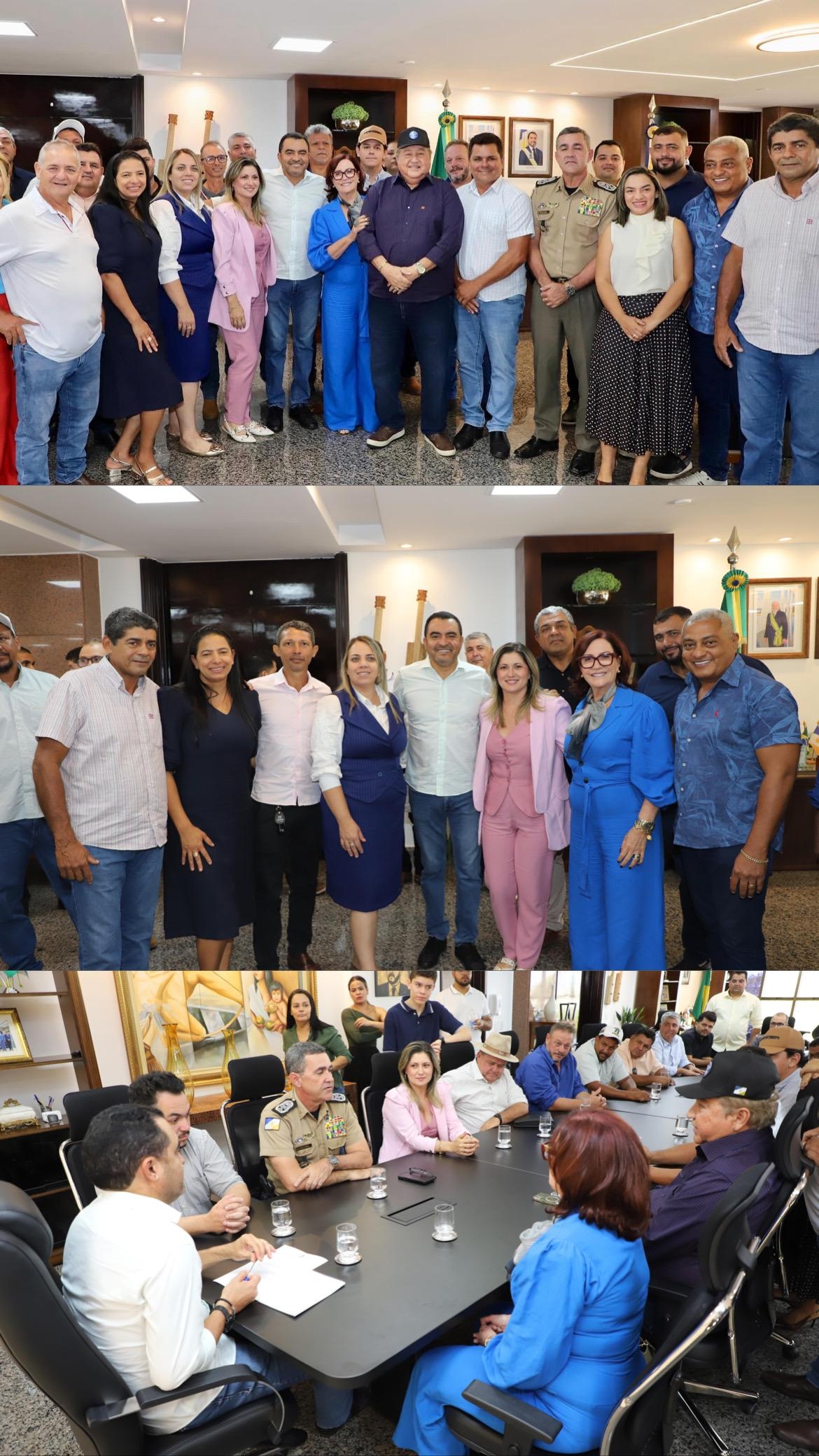 Prefeita Kéia Caponi e Lideranças Reivindicam Pavimentação da TO-239 em Encontro com Governador