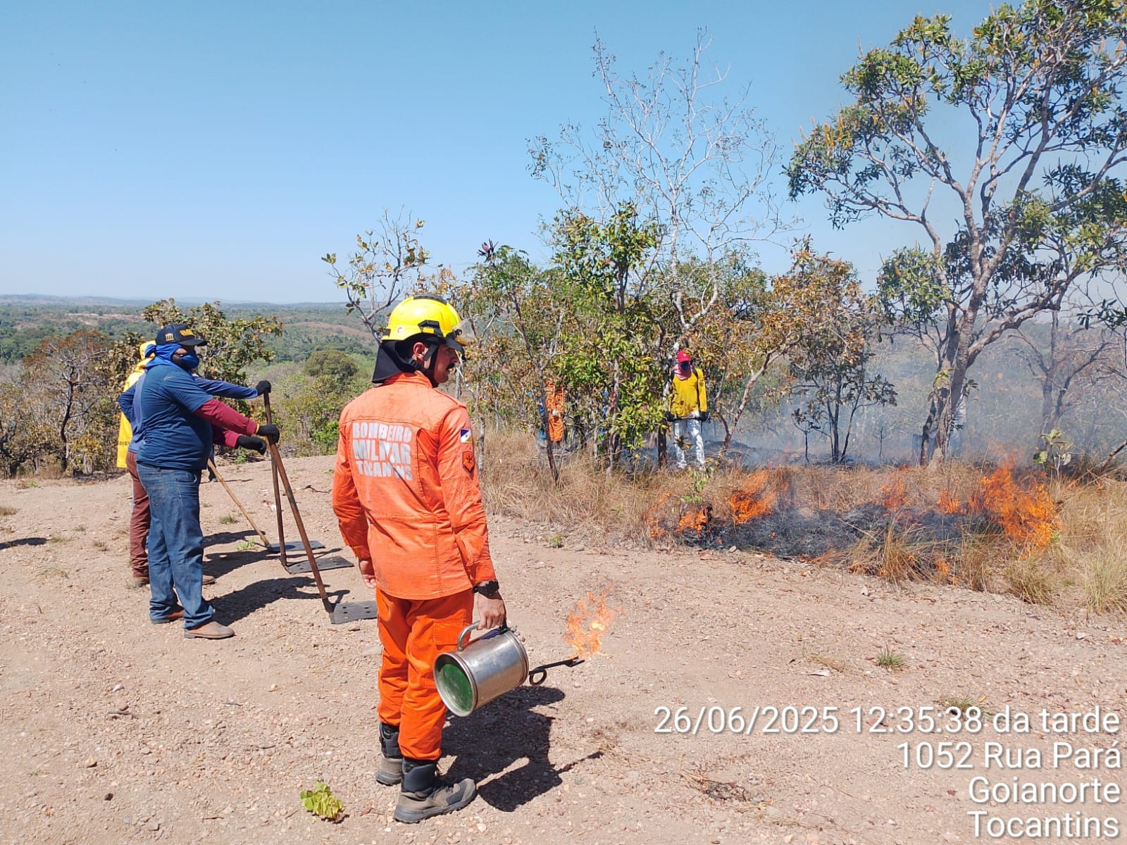 Itaporã do Tocantins Capacita Novos Agentes para Brigada de Combate a Incêndios Florestais