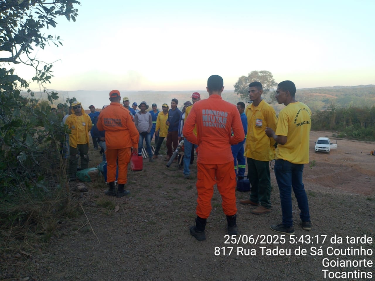 Itaporã do Tocantins Capacita Novos Agentes para Brigada de Combate a Incêndios Florestais
