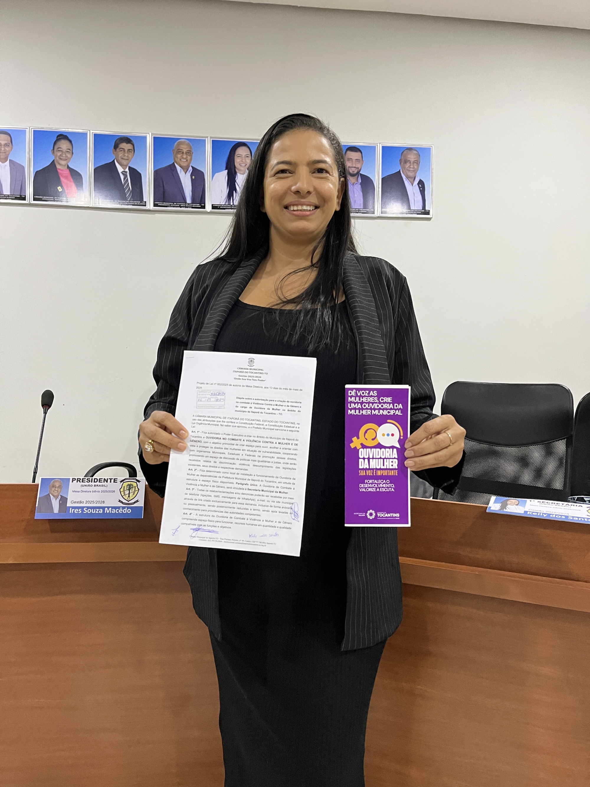 Projeto de Lei que Cria a Ouvidoria da Mulher é Aprovado no Município