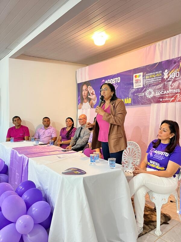 Itaporã do Tocantins Realiza Ciclo de Palestras em Alusão ao Agosto Lilás