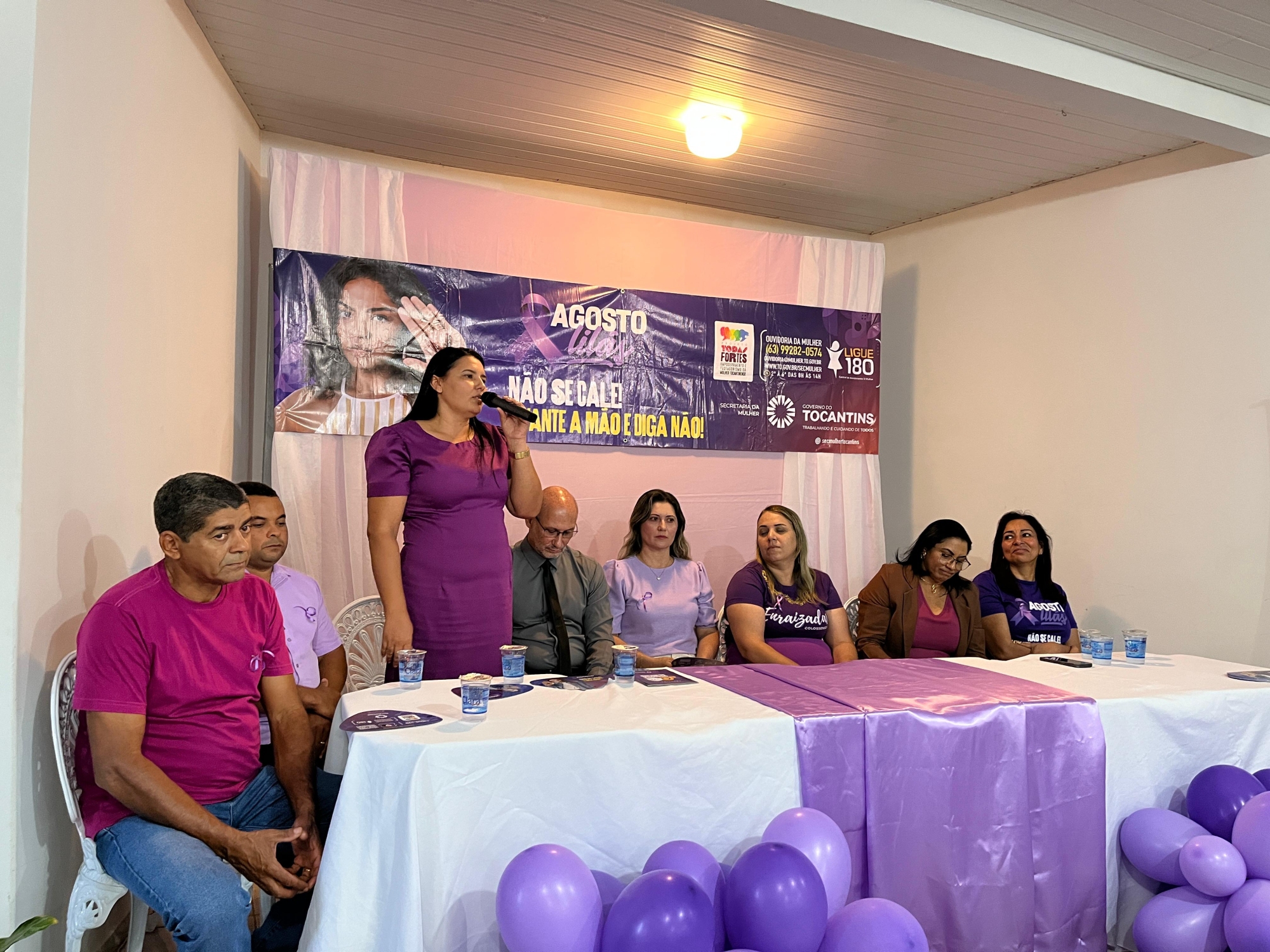 Itaporã do Tocantins Realiza Ciclo de Palestras em Alusão ao Agosto Lilás