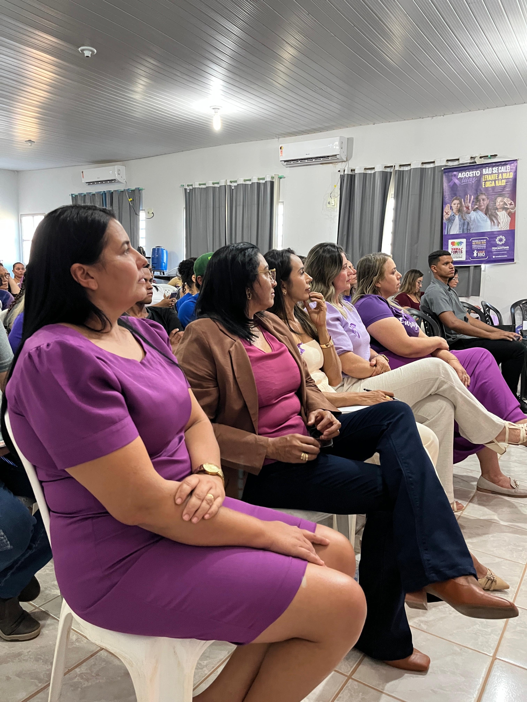 Itaporã do Tocantins Realiza Ciclo de Palestras em Alusão ao Agosto Lilás