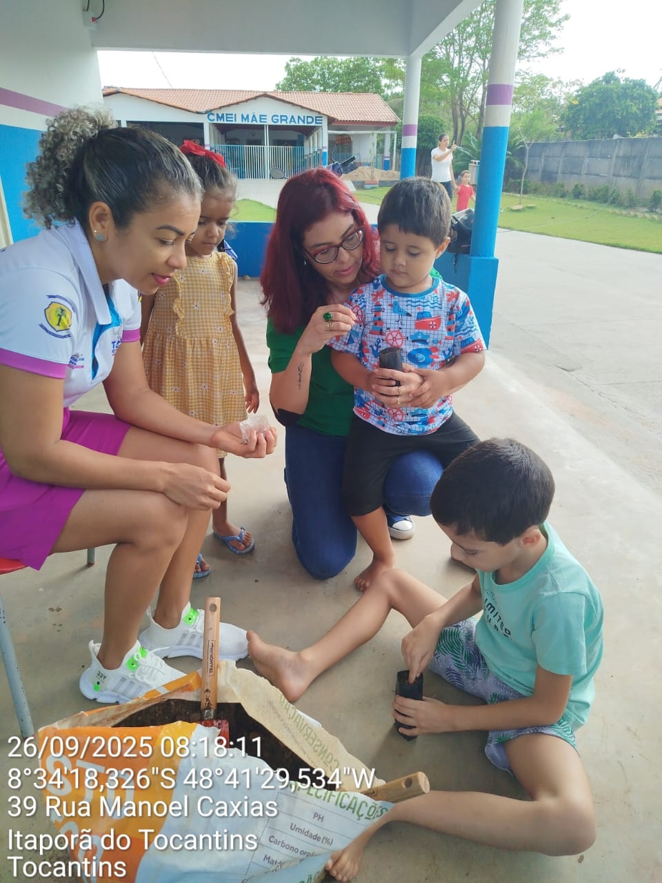 Projeto "Semear a Vida, Florescer Esperança" une Meio Ambiente e Assistência Social em Itaporã
