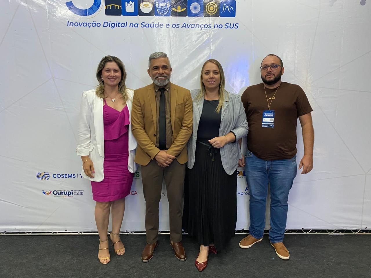 Equipe de Saúde de Itaporã do Tocantins Marca Presença no 3º Congresso de Secretarias Municipais de Saúde