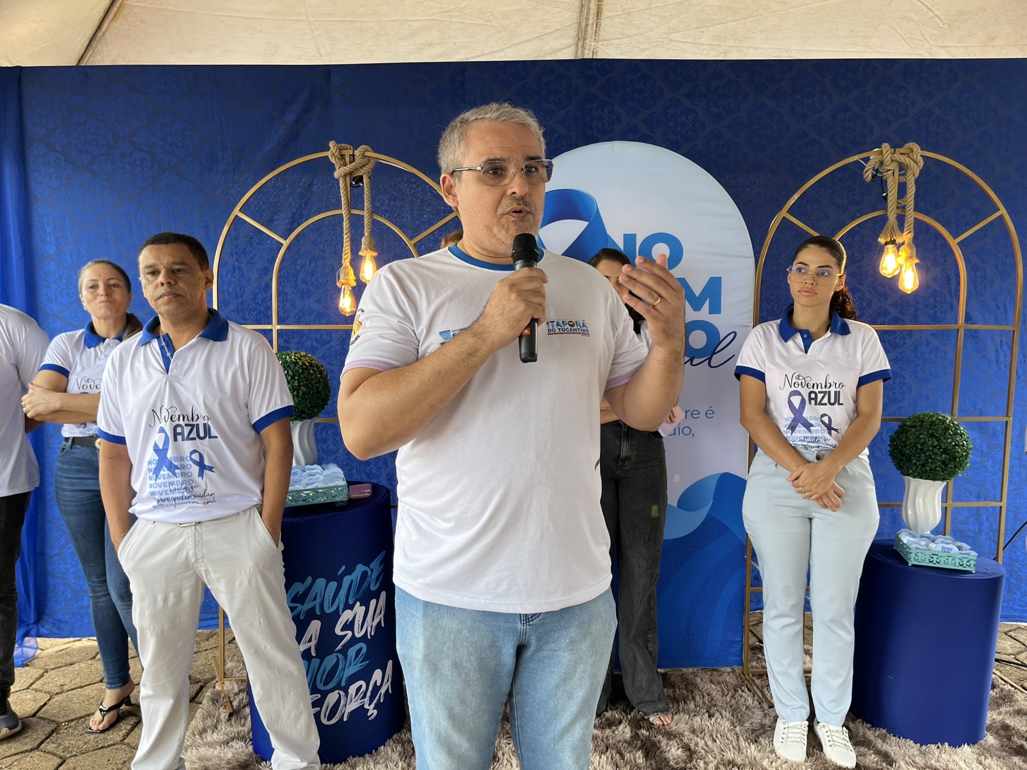 Prefeitura de Itaporã do Tocantins Reforça o Compromisso com a Saúde Masculina em Ação do Novembro Azul Prefeitura de Itaporã do Tocantins Reforça o Compromisso com a Saúde Masculina em Ação do Novembro Azul