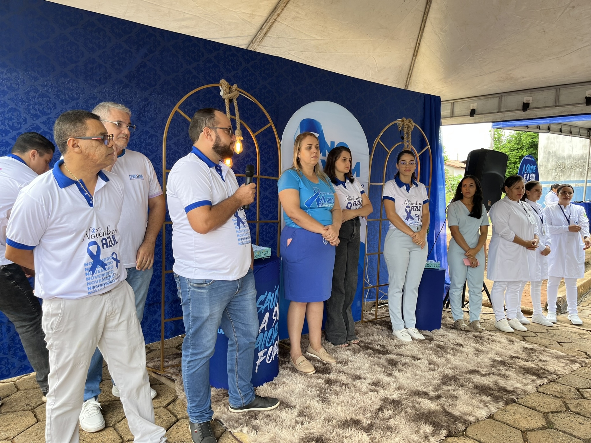 Prefeitura de Itaporã do Tocantins Reforça o Compromisso com a Saúde Masculina em Ação do Novembro Azul Prefeitura de Itaporã do Tocantins Reforça o Compromisso com a Saúde Masculina em Ação do Novembro Azul