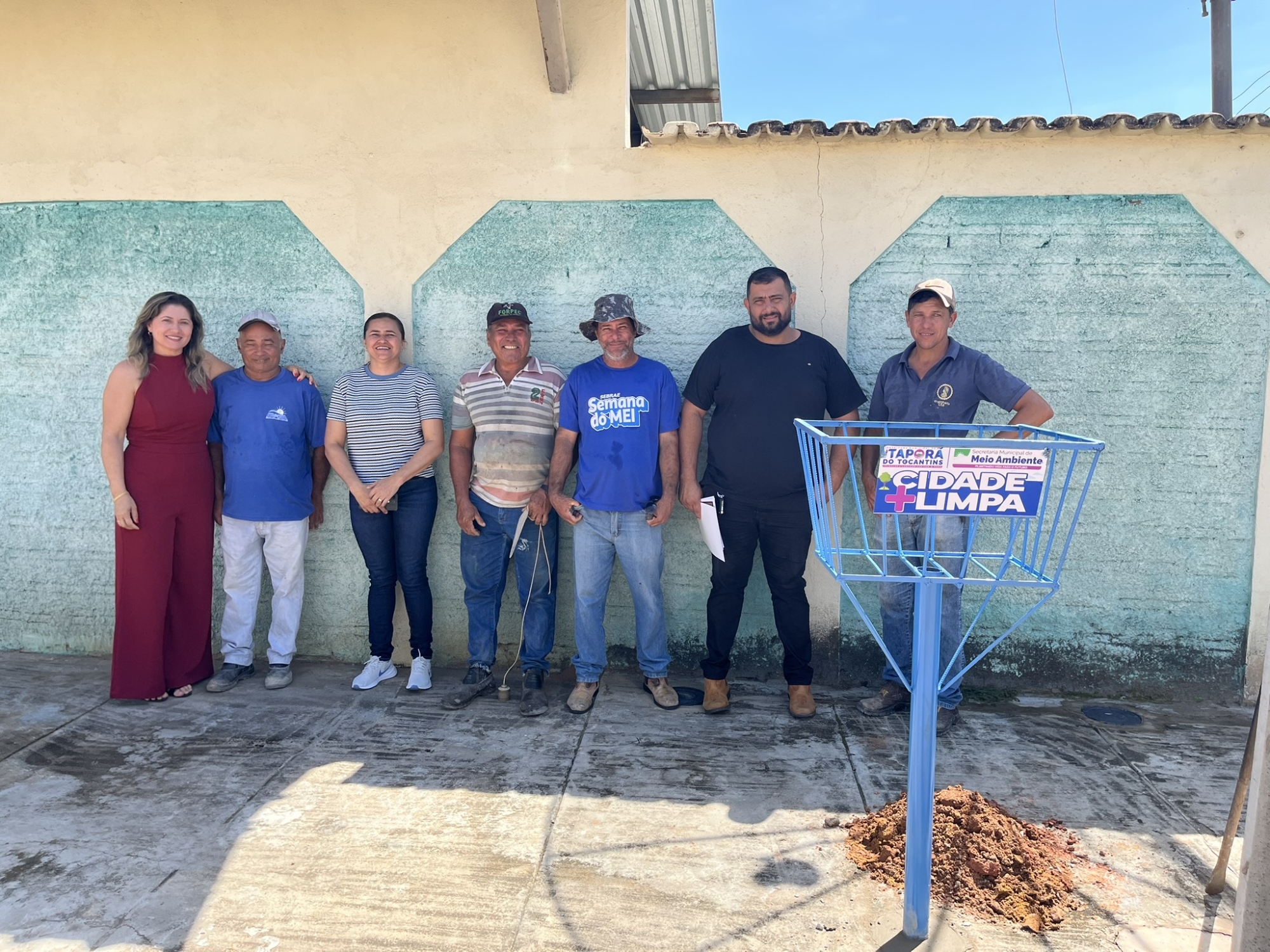 Itaporã Ganha Cor e mais Limpeza com nova leva de Lixeiras Urbanas
