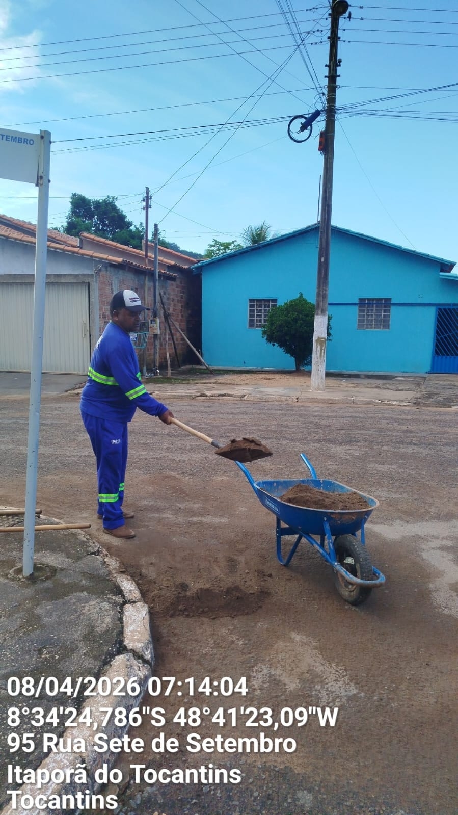 Prefeitura de Itaporã mantém serviços de coleta de resíduos e limpeza urbana conforme cronograma