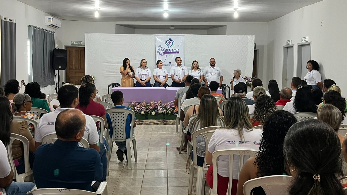 8ª Conferência Municipal de Saúde de Itaporã do Tocantins: Inovações e Inclusão