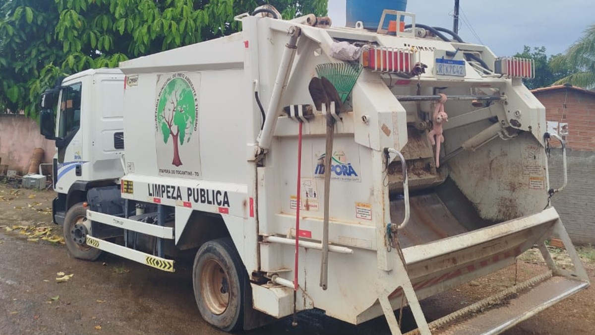 Prefeitura de Itaporã mantém serviços de coleta de resíduos e limpeza urbana conforme cronograma
