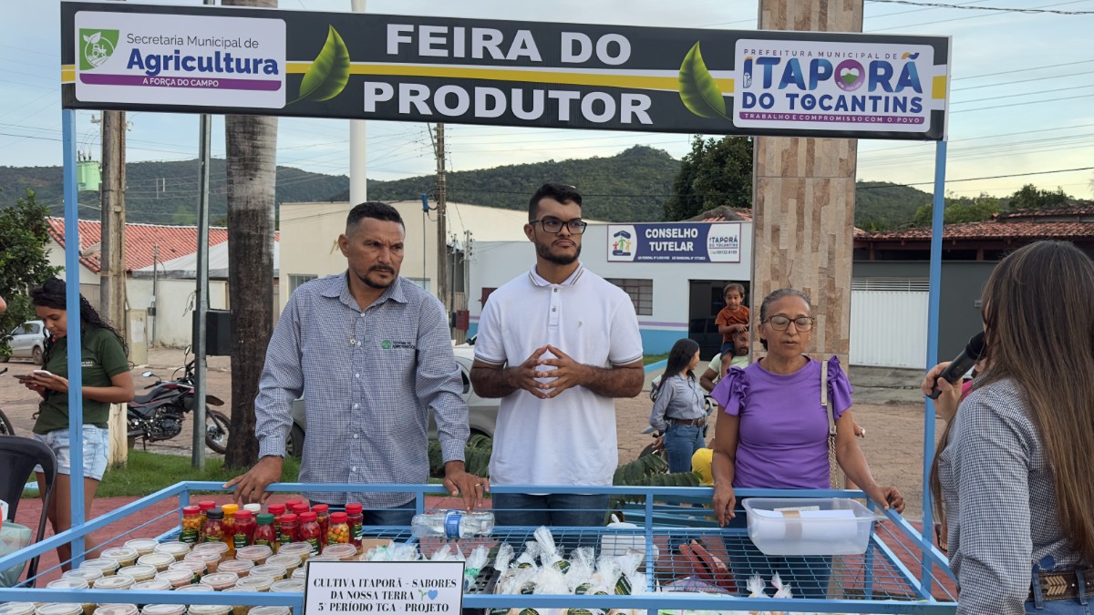 Prefeitura de Itaporã Realiza Feira do Produtor
