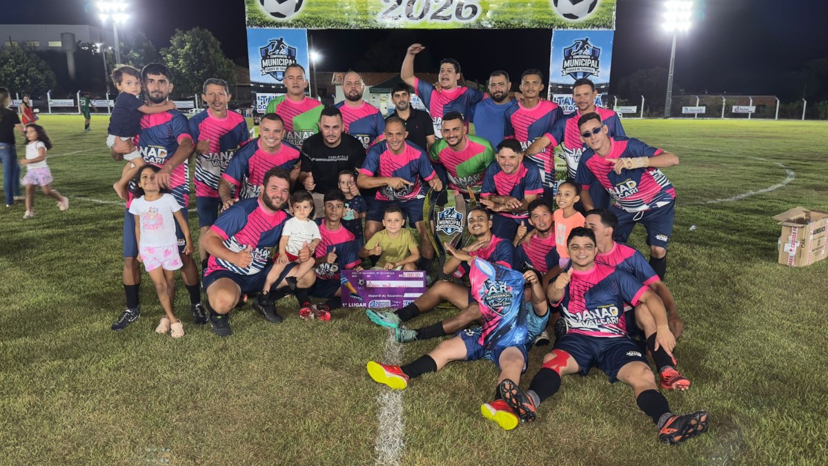 Panelinha F.C. é campeão do Campeonato Municipal de Futebol de Itaporã