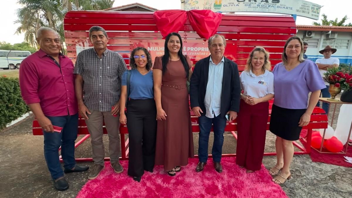 Representantes de Itaporã do Tocantins Participam de Oficina e Instalação do "Banco Vermelho" em Colméia