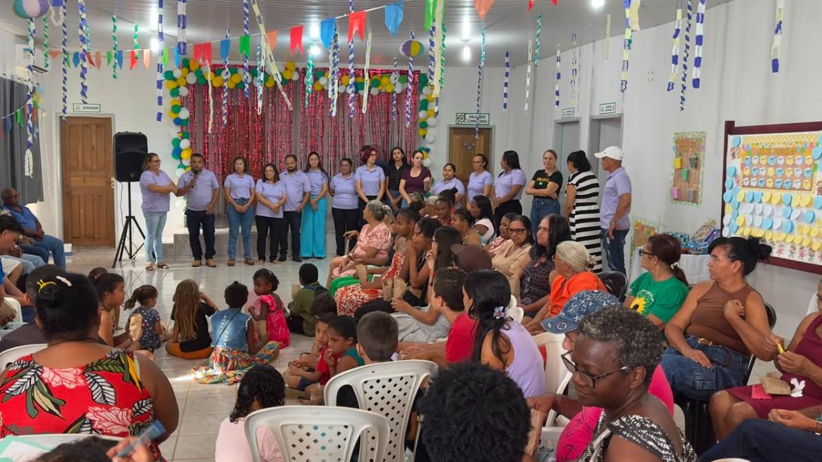 Secretaria de Assistência Social realiza Arraiá do PAIF e SCFV em Itaporã do Tocantins