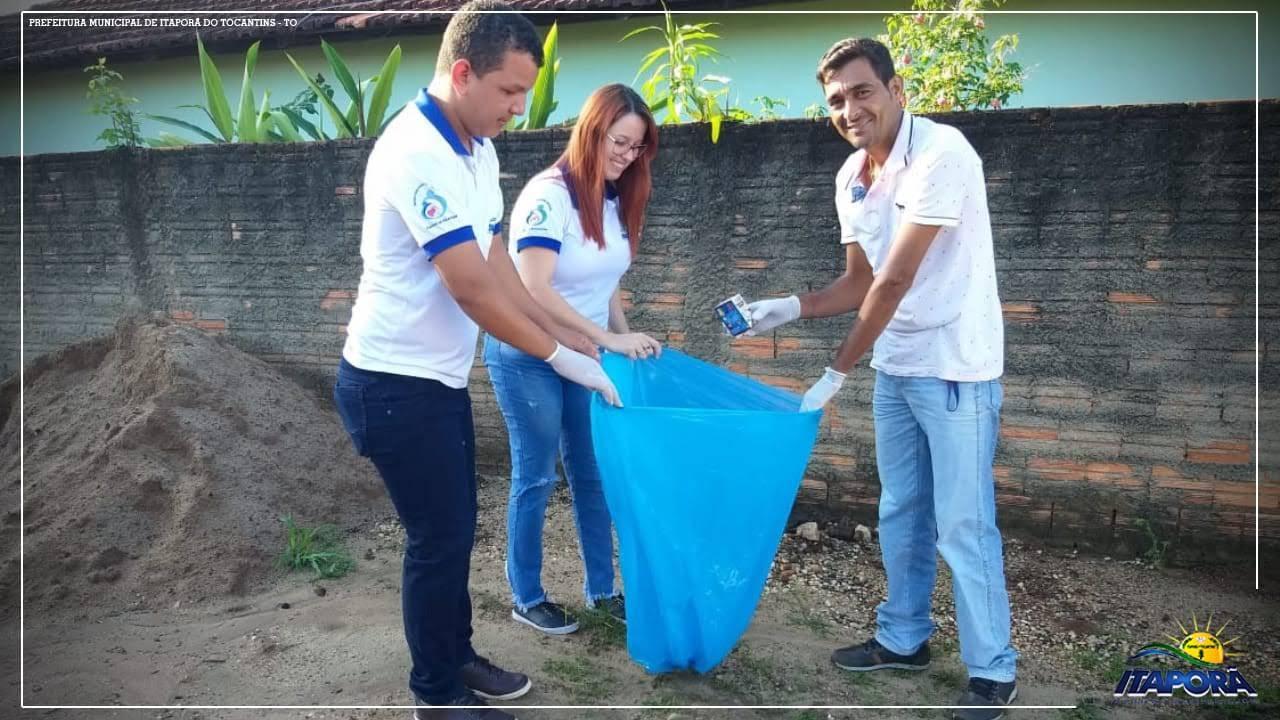 SERVIDORES MUNICIPAIS E VOLUNTÁRIOS SE UNEM EM MUTIRÃO CONTRA A DENGUE